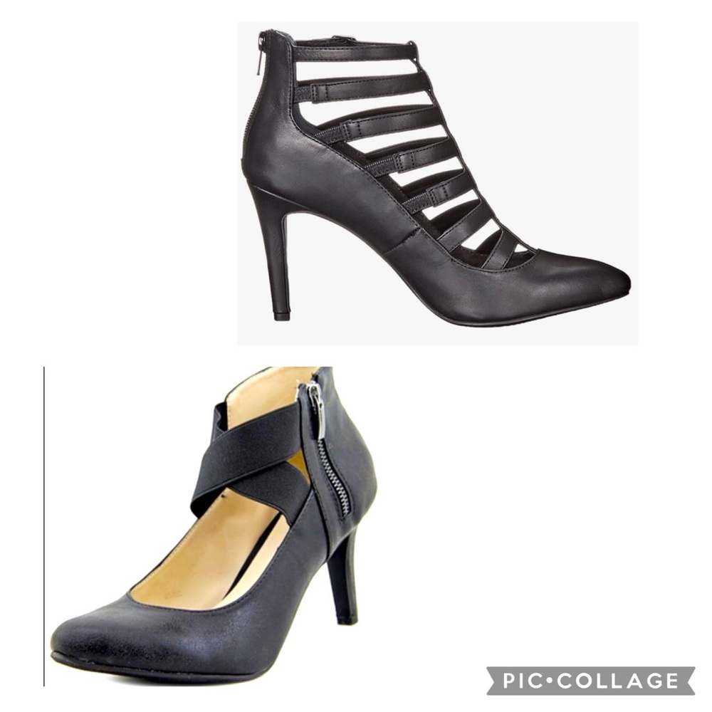 Madeline Women Black Pump and Seychelles Pointed Toe Pump (2) for $20